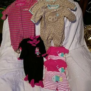 Twins clothing four sets of two matching